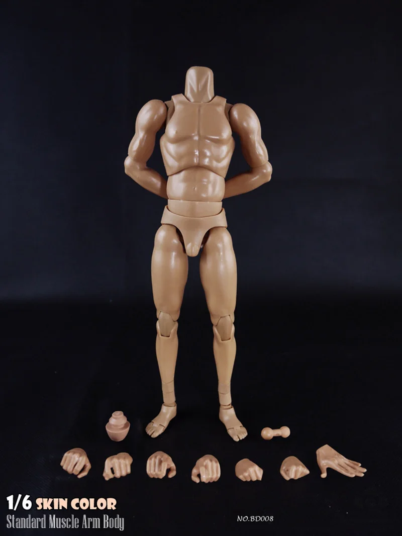 coomodel 16 scale male skin color body standard body shape narrow shoulder 2 0 action figure model bd001 free global shipping