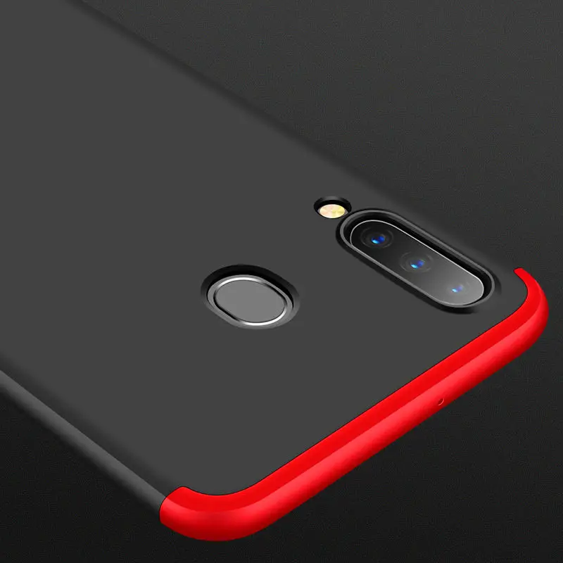 Для samsung Galaxy A40S чехол A40S 360 градусов полный чехол матовый чехол для samsung Galaxy A40S крышка со стеклянной защитой