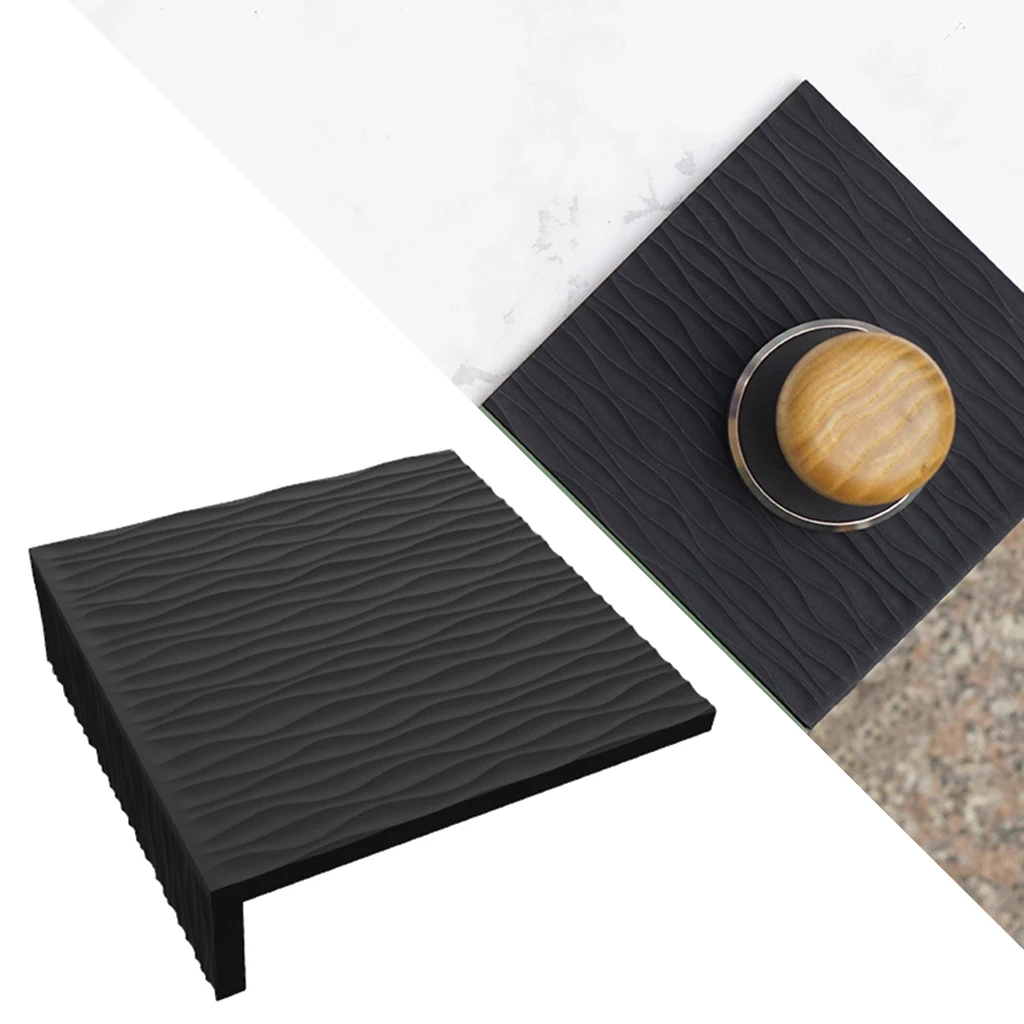 

Espresso Coffee Anti-Slip Tamper Mat Corner Mat Pad Coffee Accessories