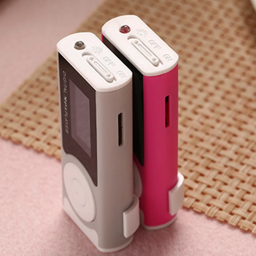 Новый Портативный аудиоплеер с мини USB разъемом ЖК экран цифровой MP3 плеер