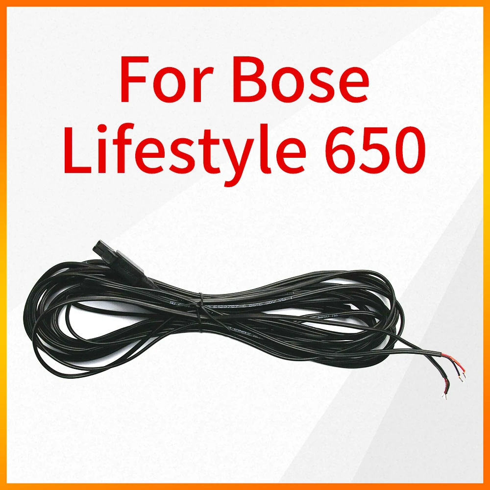 

Original Speaker Cable For Bose Lifestyle 650 Front Speaker Cable Black Wire 4 Pin