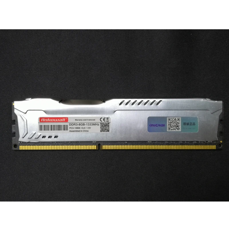 ANKOWALL DDR3 4 ГБ 8 ГБ 1333 1600 МГц ram Memoria DDR 3 настольная память PC3-10600 12800 DIMM с радиатором на все материнские платы