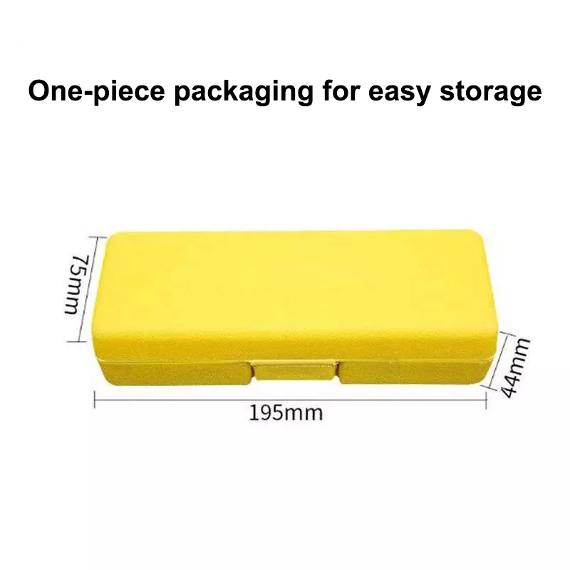 PRACMANU 20 шт. набор для сверления на половину времени Набор отверток