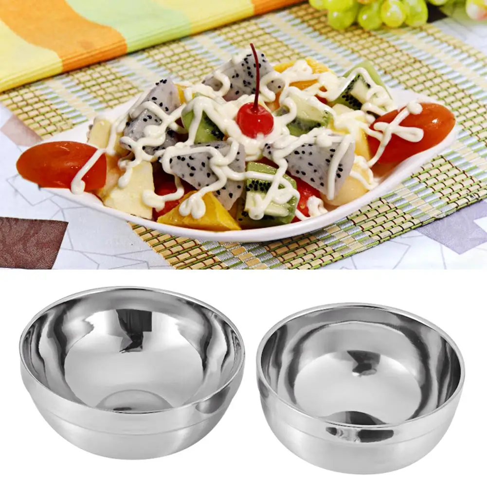 Миска из нержавеющей стали для лапши пищевой контейнер с ручкой чаши риса и супа