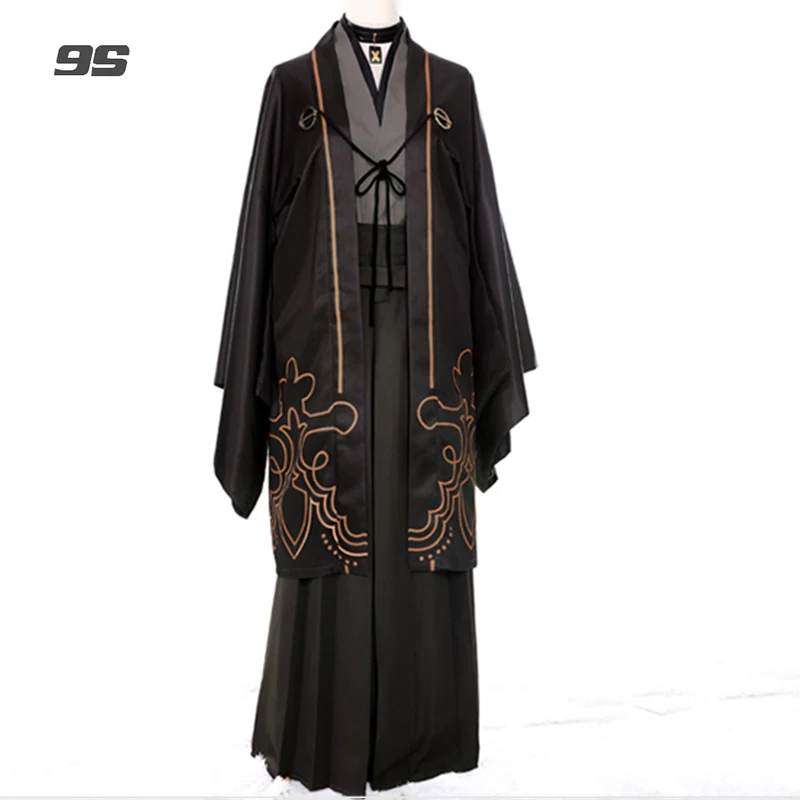 Игровой костюм NieR Automata для косплея размеры 2B 9S костюмы кимоно 0-9 лет одежда -