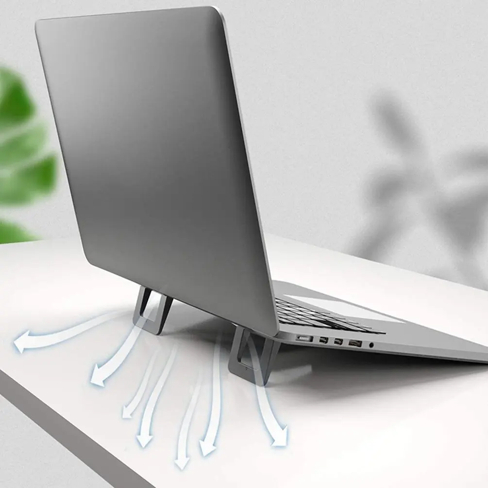

Adjustable Foldable Laptop Stand Practical Mini Portable Hoder Laptop Adjustable Cooling Stand Tablet Phone Stand