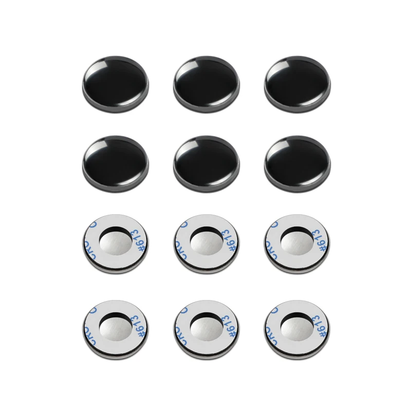 

12pcs Metal Car Door Lock Screw Protector Cover For Mitsubishi Lancer Outhlander Hyundai Kia Optima K3 Ceed Peugeot 208 2008 308