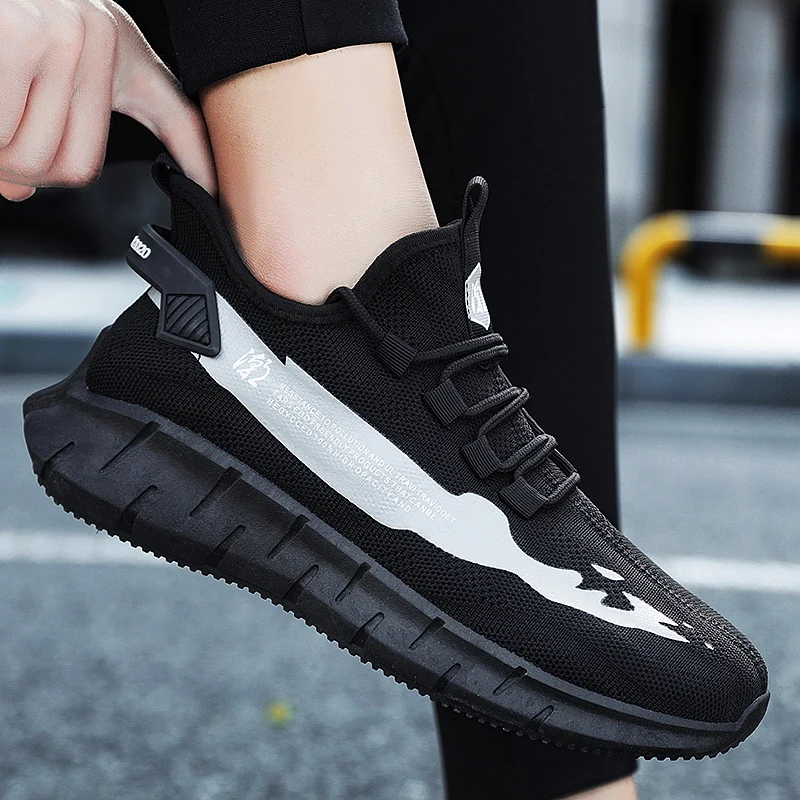 XIMISEN мужская повседневная обувь на шнуровке легкие удобные дышащие кроссовки для