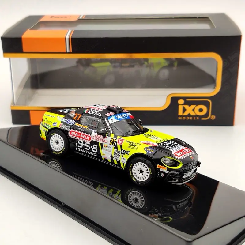IXO 1/43 для FIAT Abarth 124 RGT #27 Rally Polang 2019 RAM718 литые модели игрушечных автомобилей | Игрушки