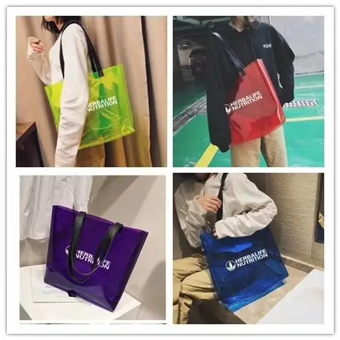 HERBALIFE новая сумка спортивная прозрачная для велосипеда летняя дорожная покупок