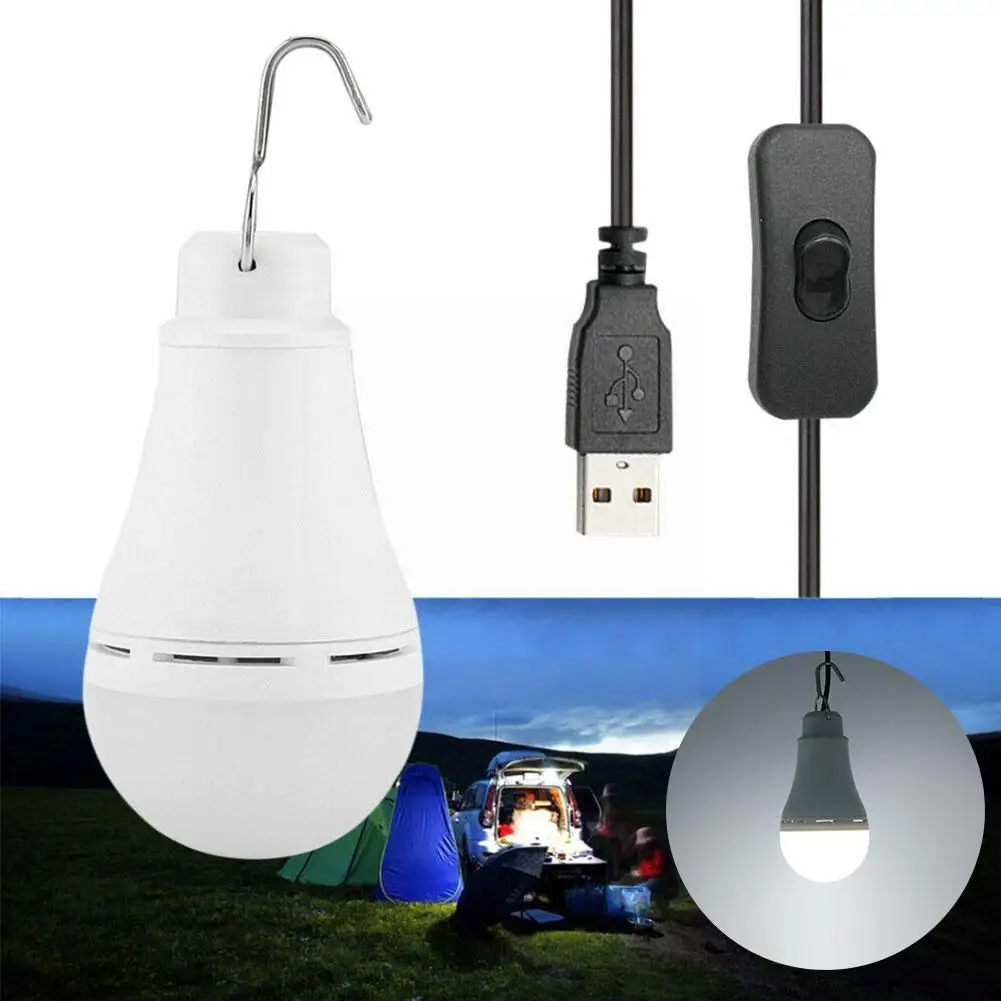 

Outdoor Camping Light Emergency Night Lamp Hiking Camping Fishing Lighting A7P6