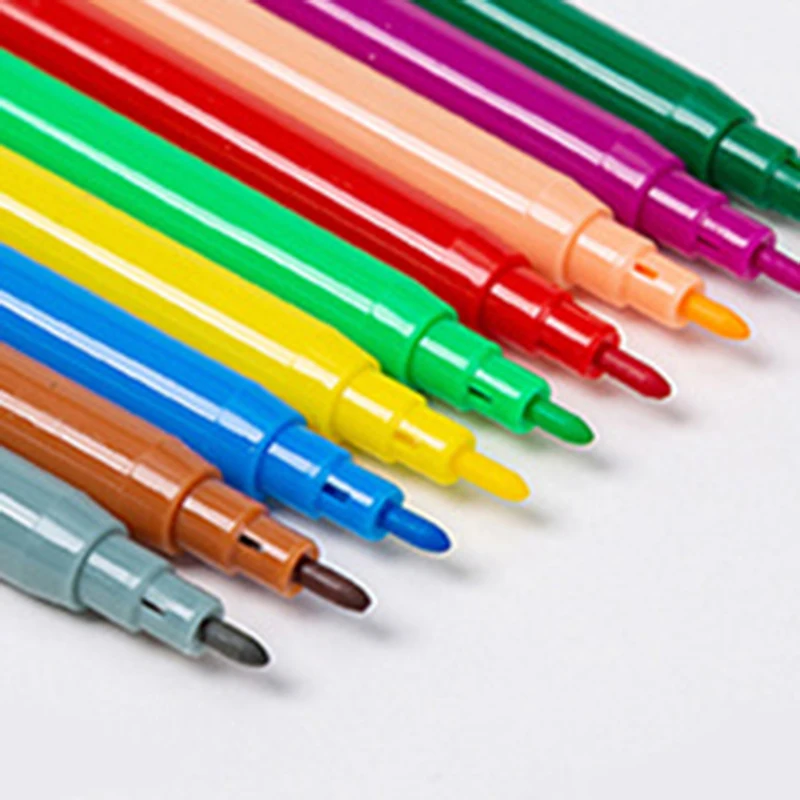 180PCS/set Art Painting Set with Wooden Box Children's Drawing Watercolor Brush Colored Pencil Marker Crayon | Канцтовары для