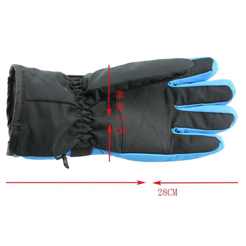 

HENGSONG Skiing Gloves Winter Sports Windstopper Waterproof Skiing Gloves Warm Riding Glove Motorcycle Gloves
