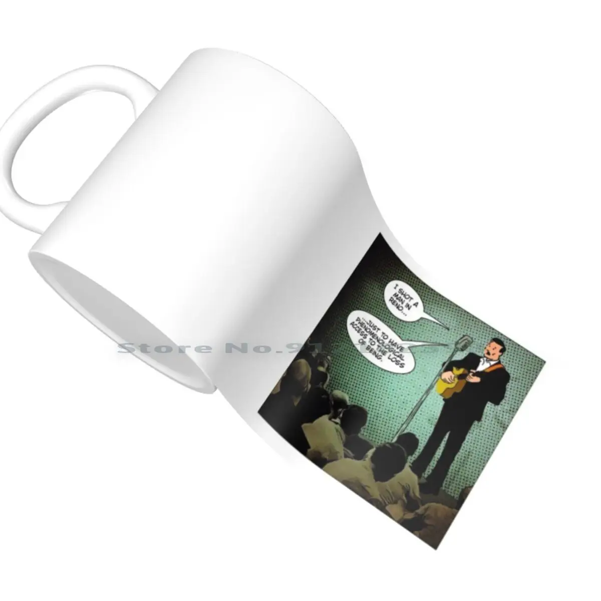 Феноменологические керамические кружки для тюремного блюза кофейные чашки