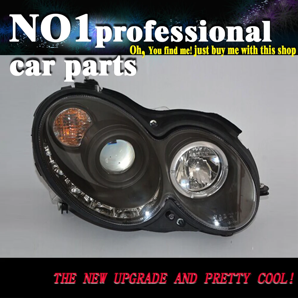 

car accessories for Mercedes-Benz CLK W209 CLK200 CLK240 CLK280 CLK350 LED Line Projector Headlights 2004-2009 High Quality