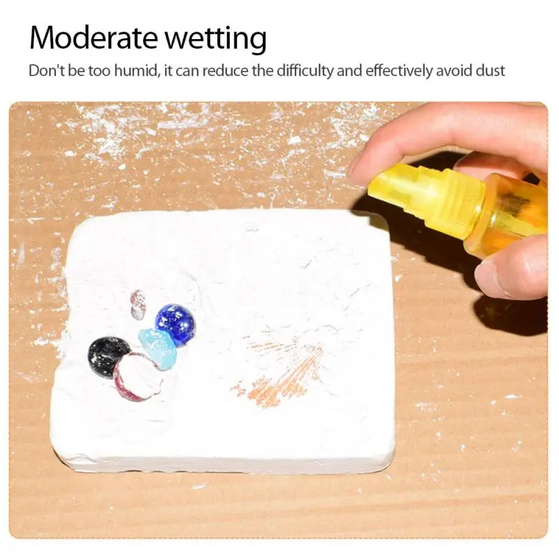 

DIY Mining Crystal Pirate Treasure Gems Archaeology Dig-out Mineral Mine Early Development Education Toys For Children