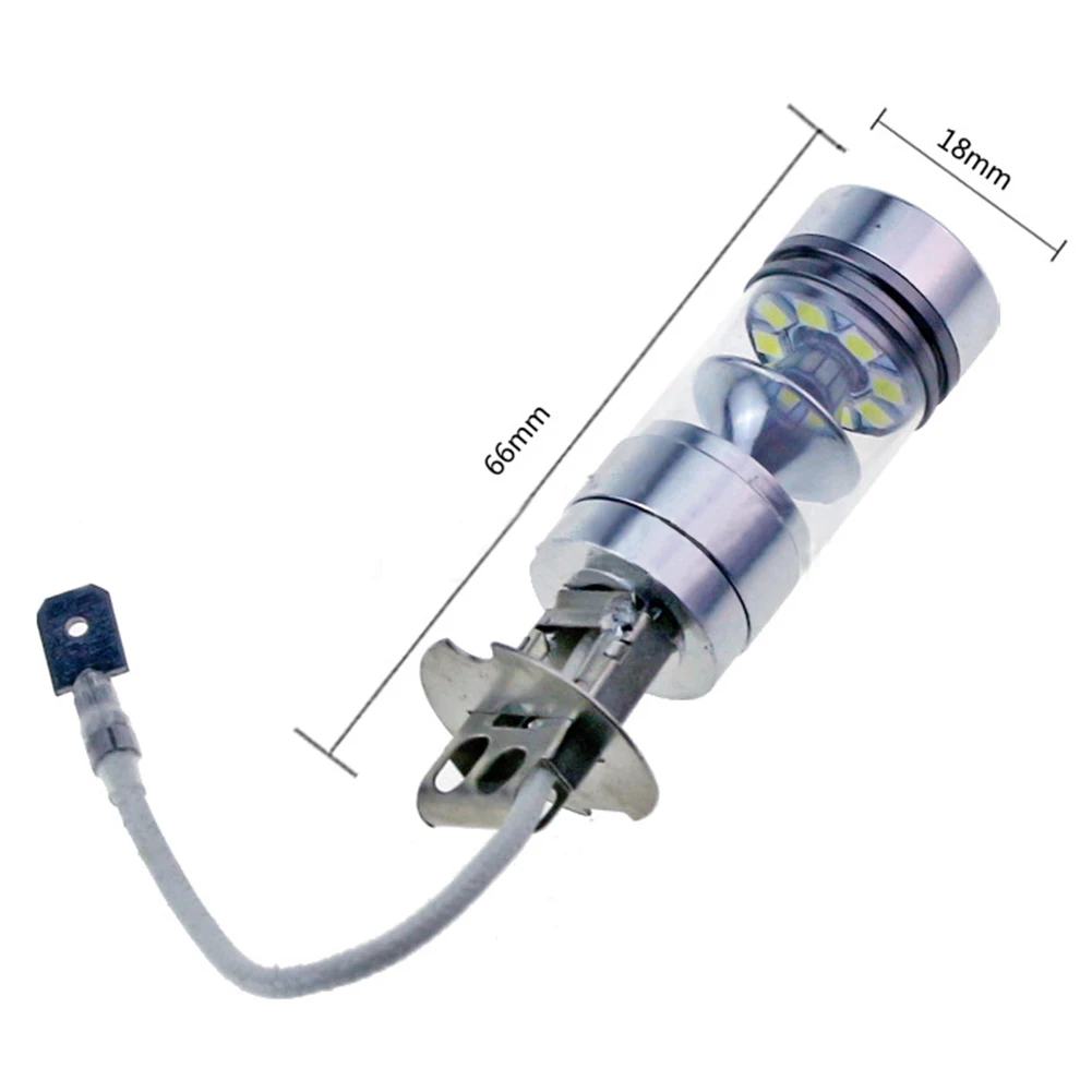 2 шт. H3 высокое Мощность 100 Вт туман светильник светодиодный лампы для автомобиля