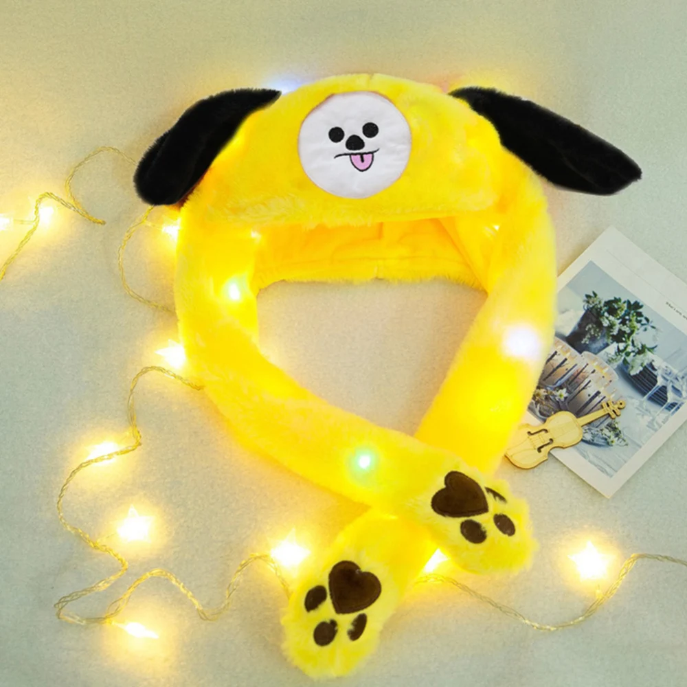 Смешные шапки для женщин и мужчин детей одежда сна освещение шляпа с милыми