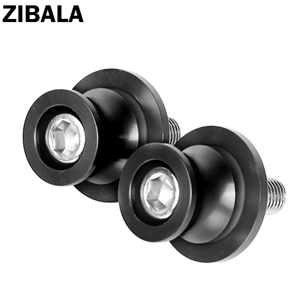 

ZIBALA Motorcycle FOR YAMAHA XS 250 SE XS250 SE 1980 1975-1984 1976 1977 1978+ Aluminum 6MM Swingarm Spool Stand Screws Slider