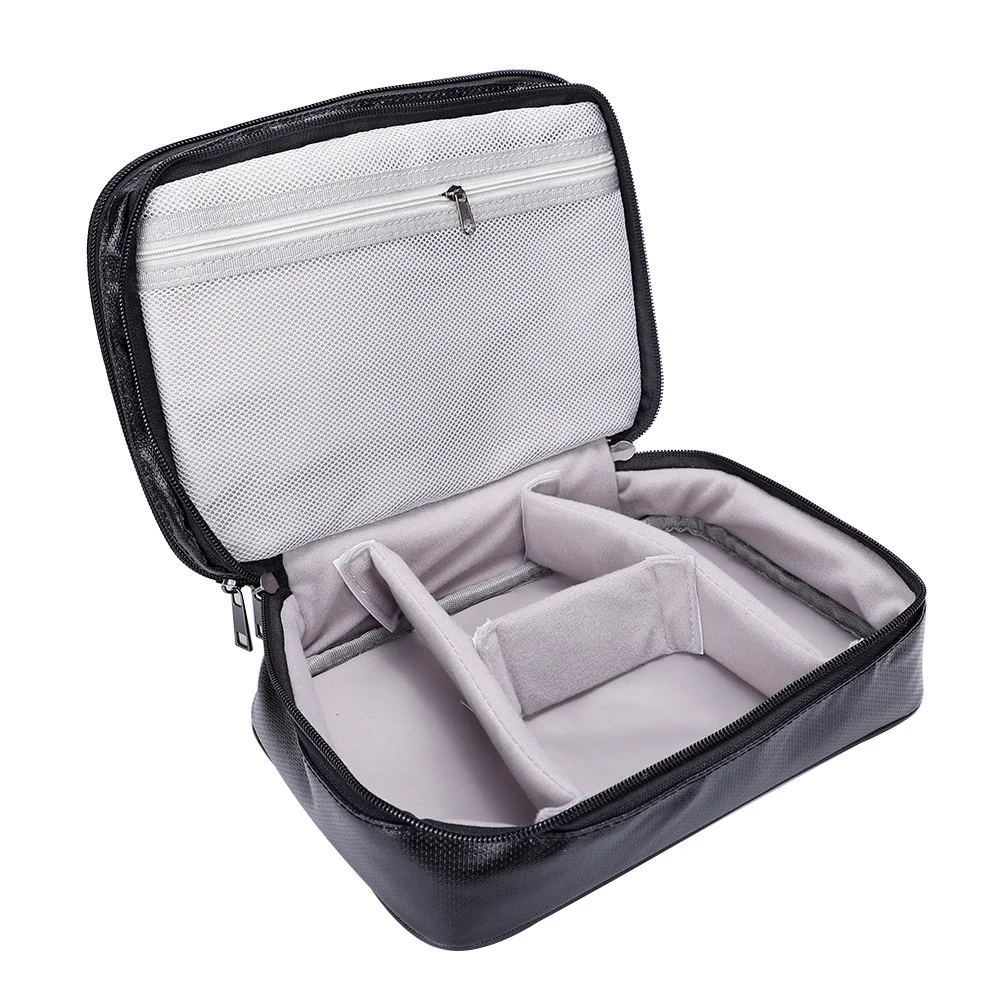 Cable Organizer Waterproof Travel Digital Storage Bag Accessories Pouch USB Gadget U Disk Fireproof Double Zipper Portable |
