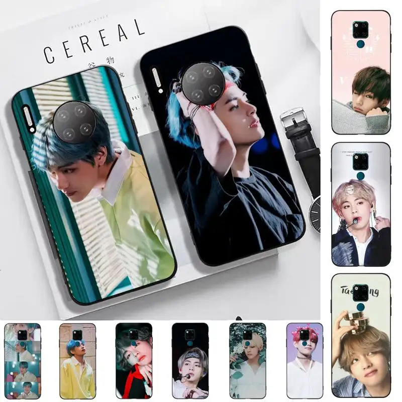 

FHNBLJ V Kim Tae Hyung K Pop Phone Case for Huawei Mate 20 10 lite pro X Honor paly Y 6 5 7 9 prime 2018 2019