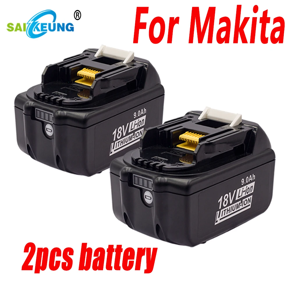 

2021 New 18V 9000mah Lithium Ion Battery Replacement Makita Tool BL1850 BL1840 BL1860 BL1830 BL1845 BL1820 BL1815 BL1835 Battery