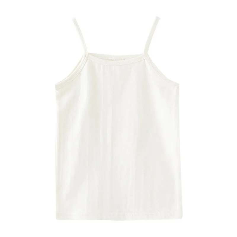 Нательная майка для маленьких девочек детское хлопковое нижнее белье с принтом