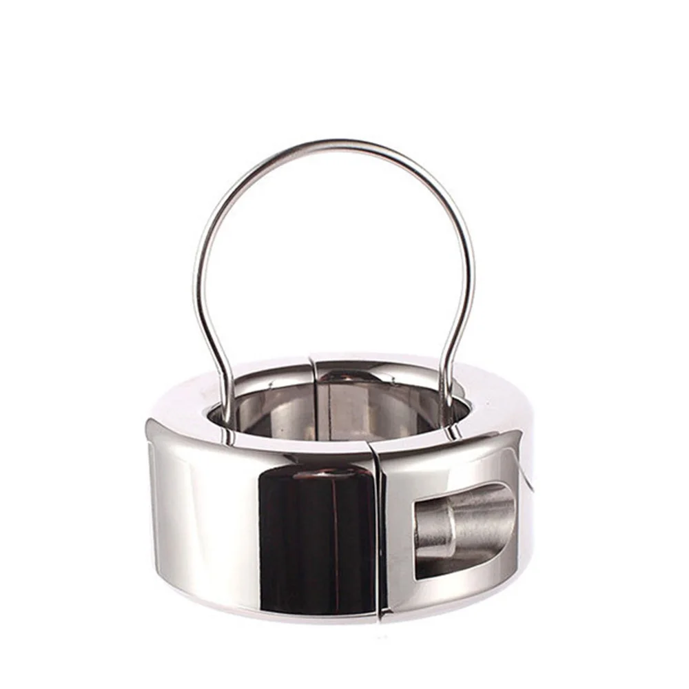 Женское кольцо на пенис тяжелый вес мужской металлический шарик Растяжитель