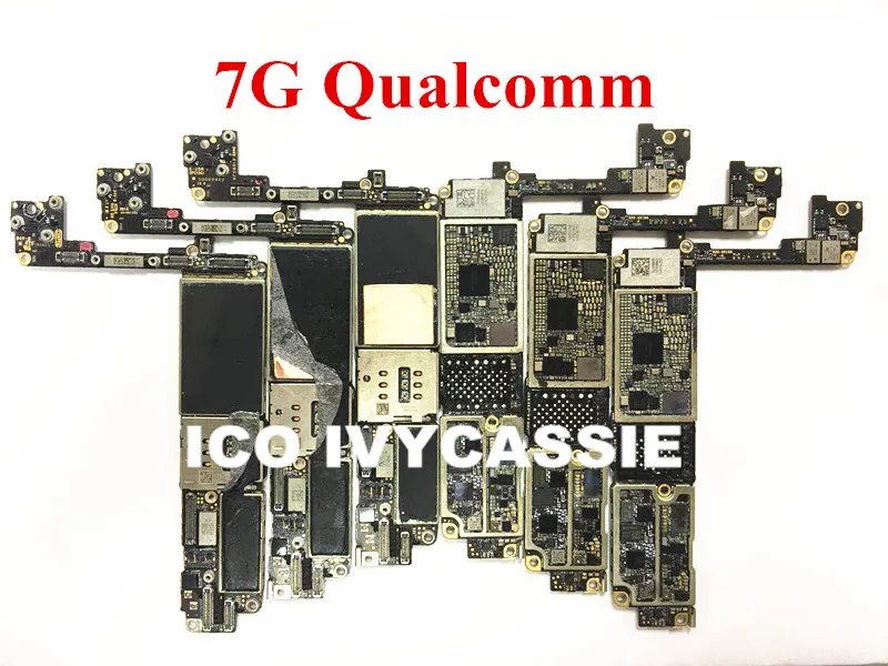 Для iPhone 7 7G 7Plus 8 8P X DFU плата питания на материнской плате материнская плата загрузки логическая плата без Nand флэш-практика ремонт мастерство - Цвет: iPhone 7 Qualcomm