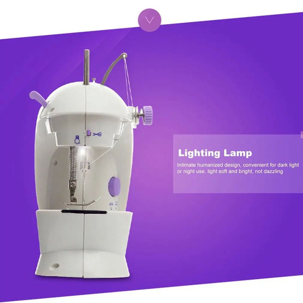 

Home Travel Small Embroidery Manual Operation Simple Sewing Tools Multifunctional mini portable Sewing Machine