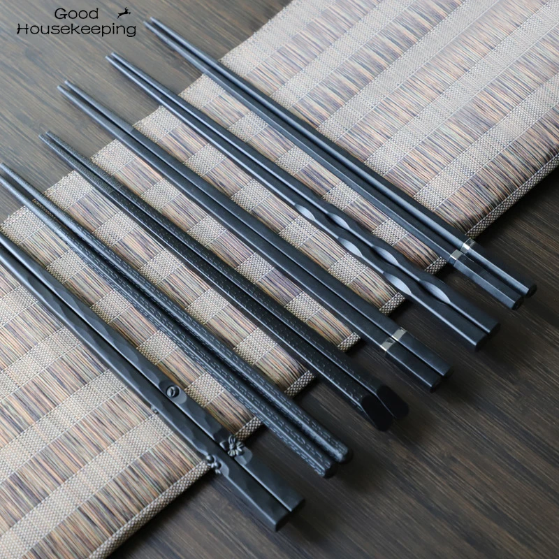 

10 пар, японские палочки для еды, многоразовые палочки для суши