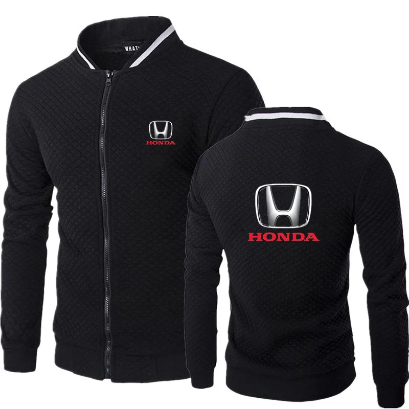 Новинка 2021 Мужская модная куртка Honda Motor на молнии весна и осень
