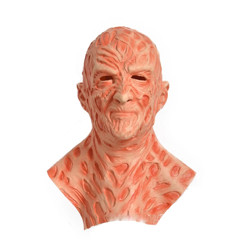 

Freddy krueger Latex mask Gloves Costumes Adult Party Costume Friday the 13th Killers Jason Horror Movies Scary Mask