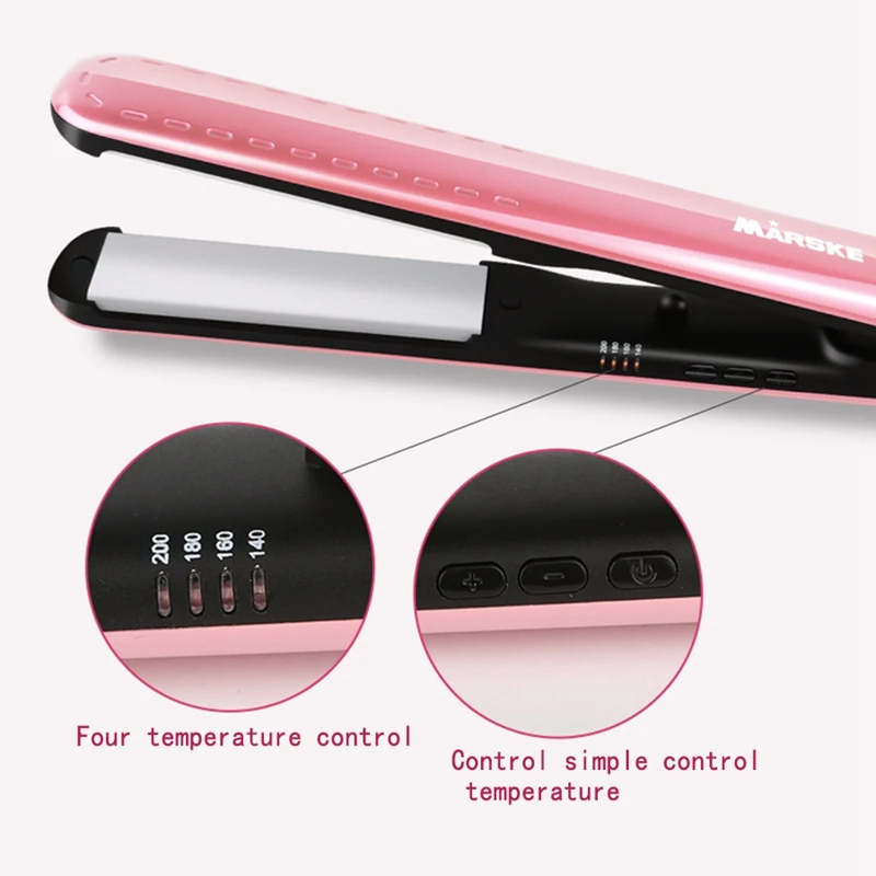 

MARSKE Hair Straightener Curling and Straightening Dual-Purpose Electric Splint Ceramic Thermostatic EU Plug