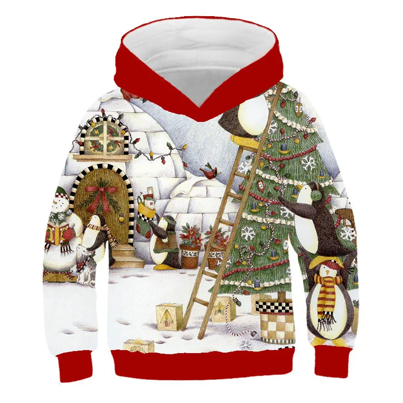 Новинка 2020 мультяшная шапка свитшот детская повседневная одежда с 3D принтом