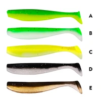 10pcsset fishing lures soft t tail baits 55 65 70mm 1 2 2 2 4g silicone wobbler carp bass fishing artificial pike bait tackle