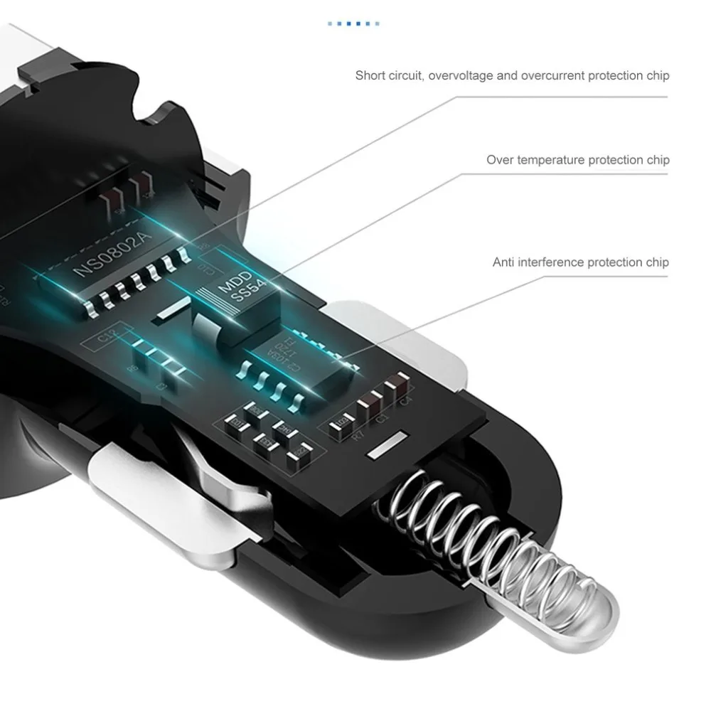 USB-зарядное устройство мобильный телефон Quick Charge 3 0 Для Chevrolet Cruze TRAX Aveo Lova Sail EPICA Captiva