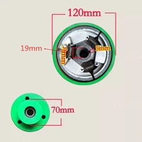 19mm axis 168f170fgx160gx200 flat key clutch pulley for gasoline engine air cooled diesel engine and more models