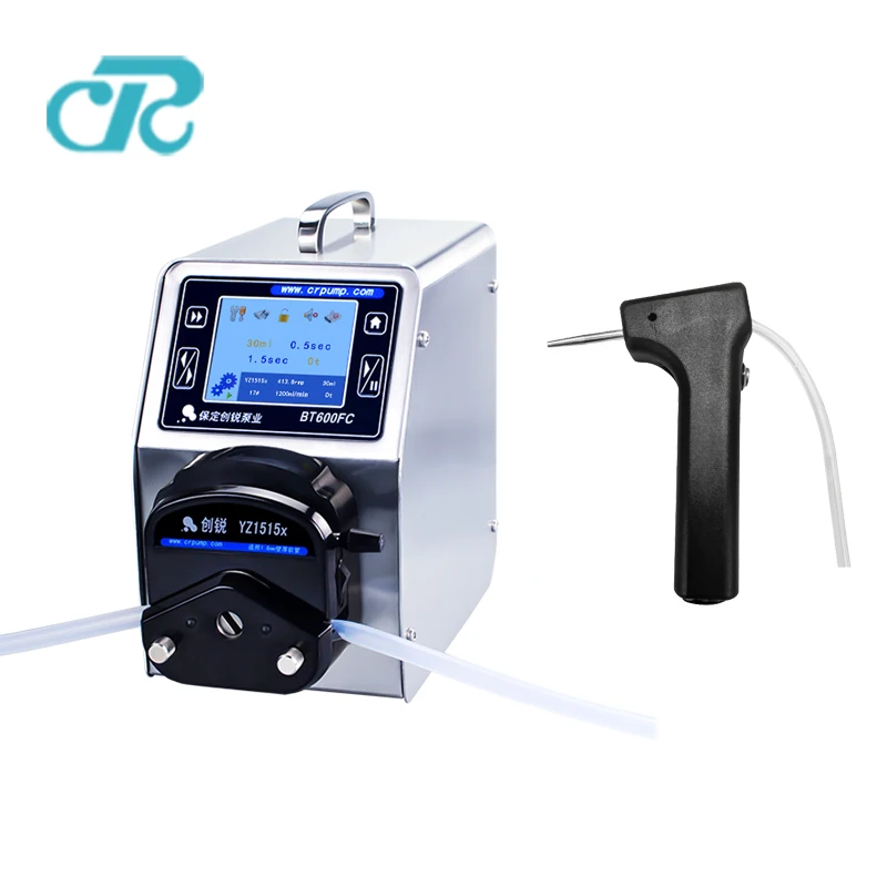 Перистальтический измерительный насос для розлива бутылок с электронной