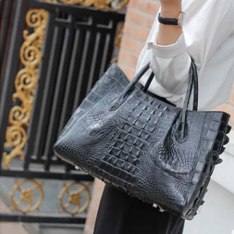Женская сумка из крокодиловой кожи ourui женская посылка черного цвета Новое