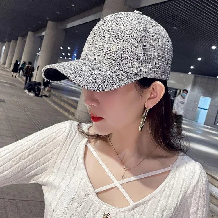 

Spring And Autumn Men's Baseball Cap Cotton And Hemp Caps Versatile Sunshade Casual Men's And Women's Hat Cap For Girl Kpop