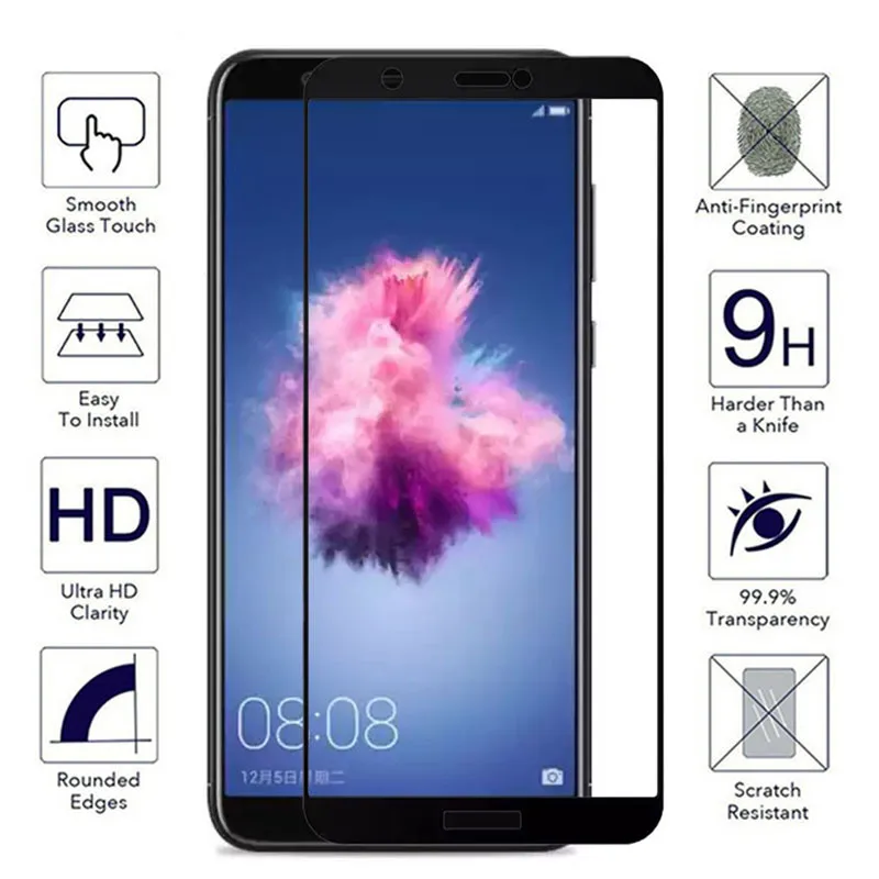 Защитное стекло для Huawei P Smart 2019 p оригинальное полное покрытие защита экрана