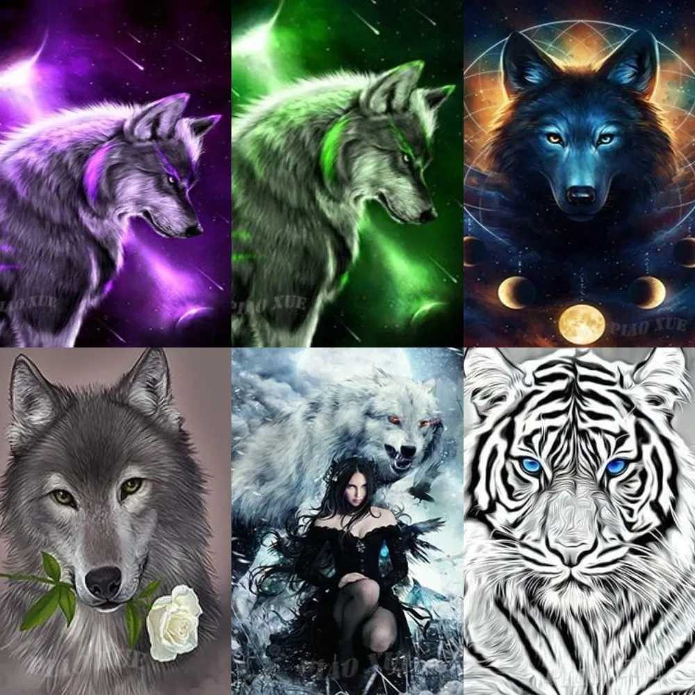 

Изысканные алмазные картины льва и красоты короля льва