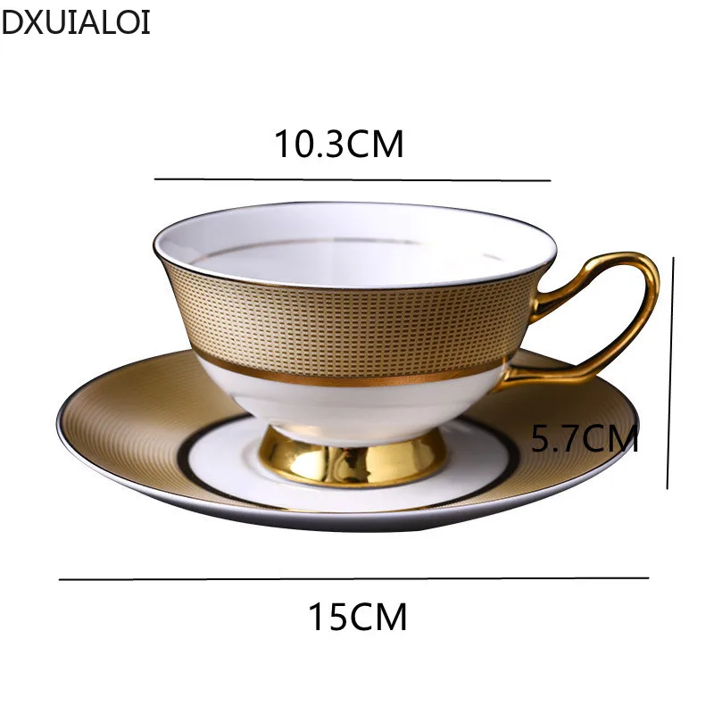 Керамическая кофейная чашка и блюдце в европейском стиле домашний простой