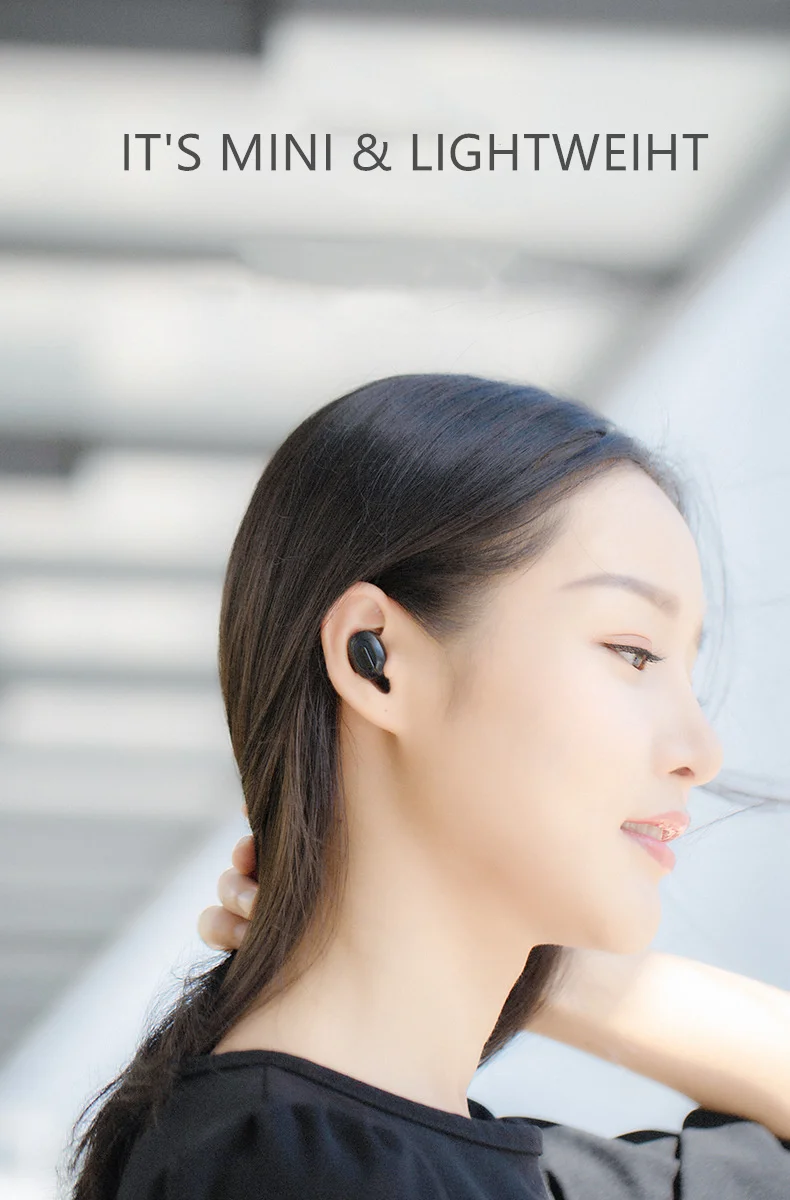 Мини Tws наушники Bluetooth 5,0 наушники перезаряжаемая гарнитура Blutooth Беспроводные наушники с зарядным устройством светодиодный дисплей Handfree