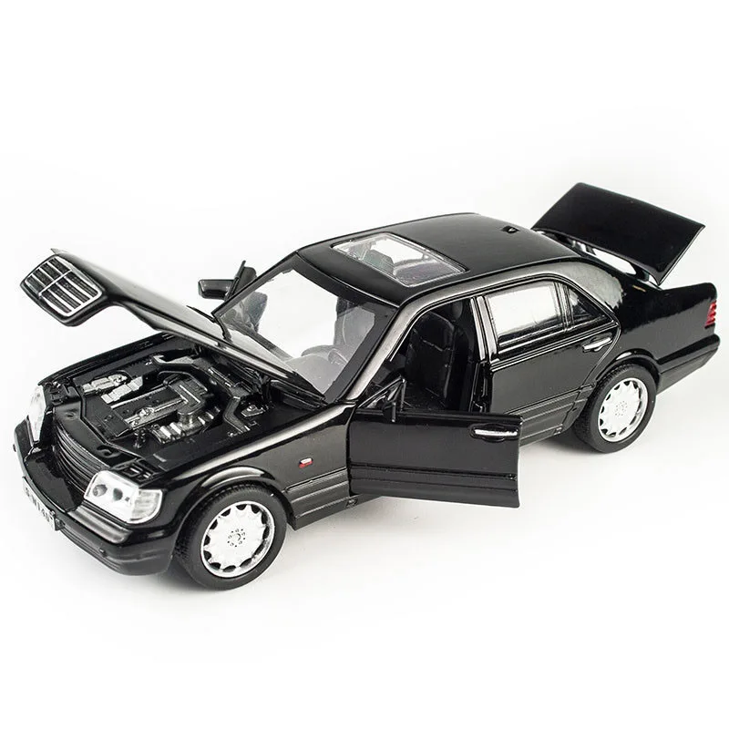 

1/32 Benz S Alloy Model Car Diecast CAR Toys Silver simulation alloy car model Collect gifts toy for Children