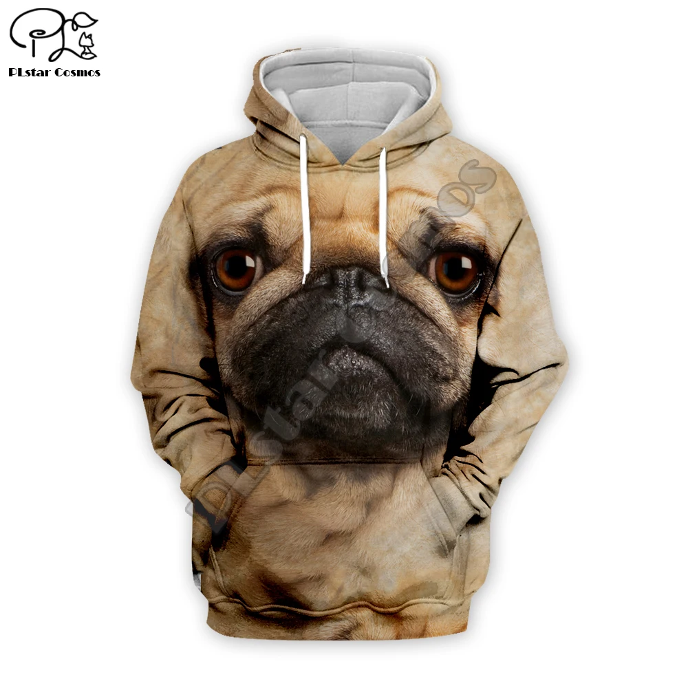 Милые толстовки с изображением собаки 3d Толстовка мужская рубашка женская