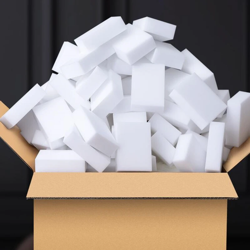 

50 Pcs High Density Nano Sponge Wipe Home Cleaner Pad For Kitchen Office Bathroom Removes Stain Or Dirt