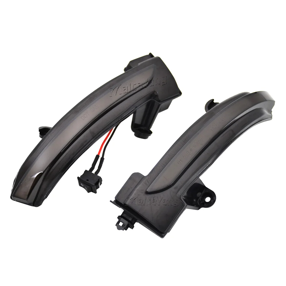 2x Modern Car Styling Lamp For Renault Megane IV Talisman 2016- Sequential LED Side Mirror Turn Signal Dynamic Blinker Indicator |