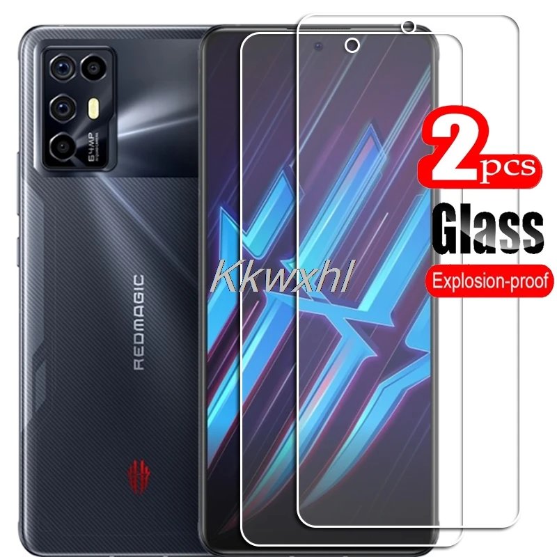 

Защитное стекло для смартфонов ZTE Nubia Red Magic 6R, закаленное, 2 шт.